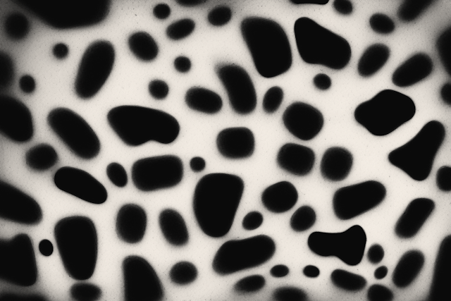 abstract image of hard-easy effect bias in black and white