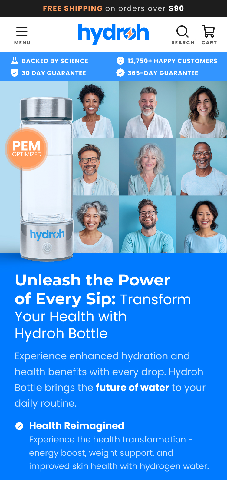 Hydroh Bottle